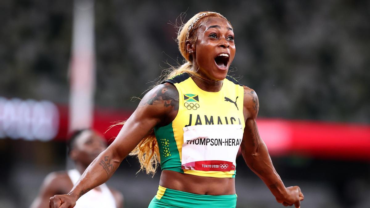 La jamaicana Elaine Thompson.