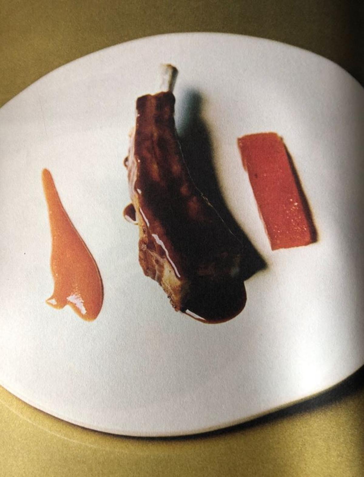 Costelló de porc Duroc.