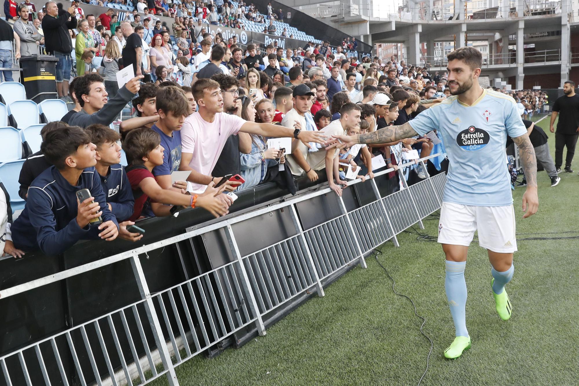 Así ha sido la presentación de los nuevos fichajes del Celta