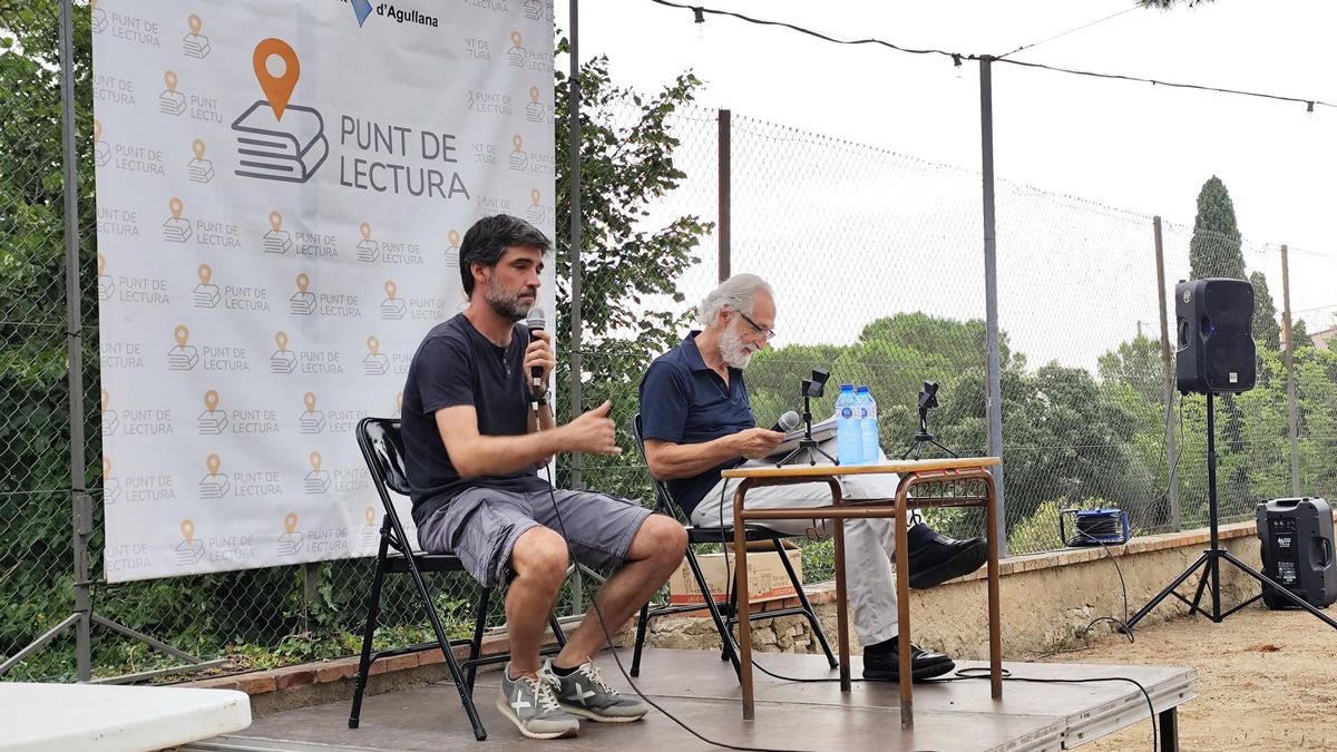 VÍDEO | Roc Casagran inaugura el 15è cicle Punt de Lectura d'Agullana