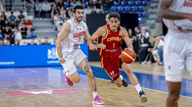 Partidazo de Álvaro Cárdenas en la derrota de España ante Georgia