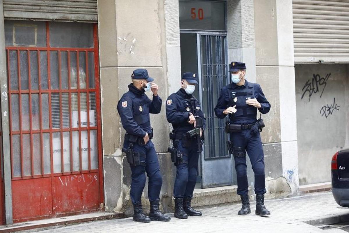 Detenidos catorce pandilleros en una operación contra bandas latinas en Zaragoza