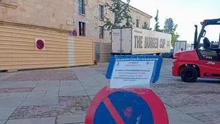 Este es el motivo por el que no podrás aparcar en la plaza del Claudio Moyano hasta el próximo martes