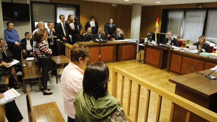 Juicio celebrado esta mañana. // Alba Villar