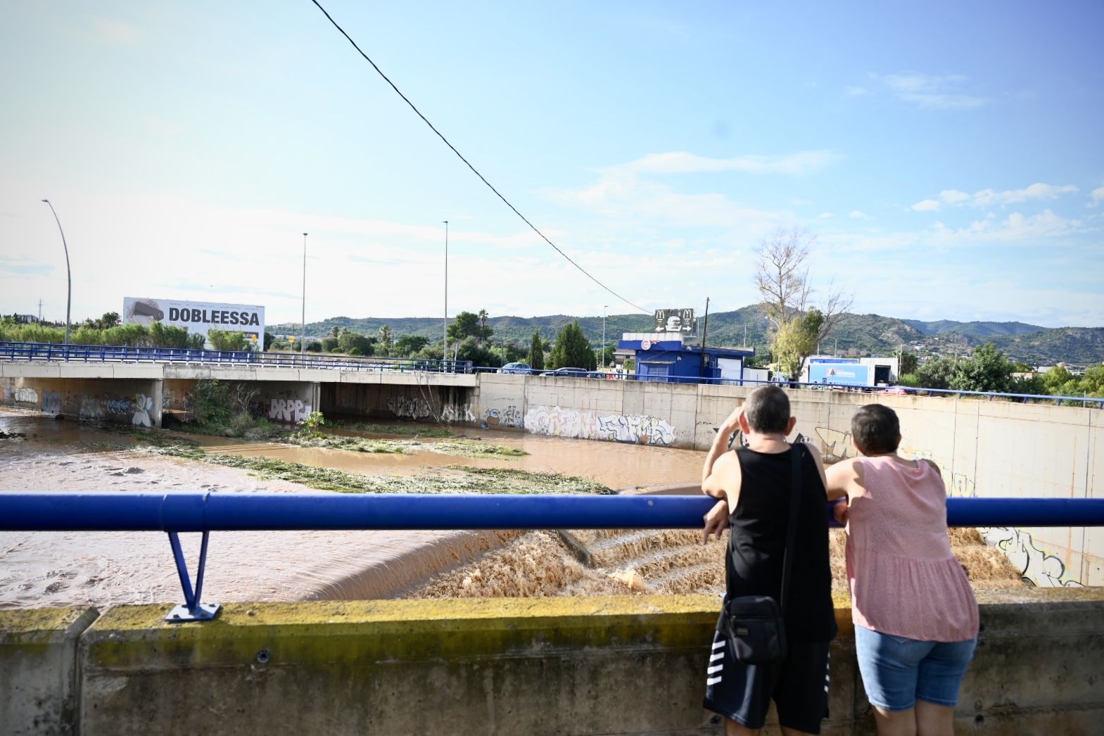 Galería | Sigue creciendo el río Seco