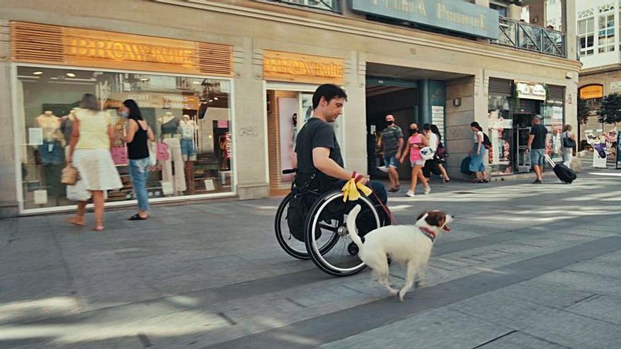 Plano en Príncipe de “Acero.5”, del vigués Gonzalo Suárez. |   // N.CH.