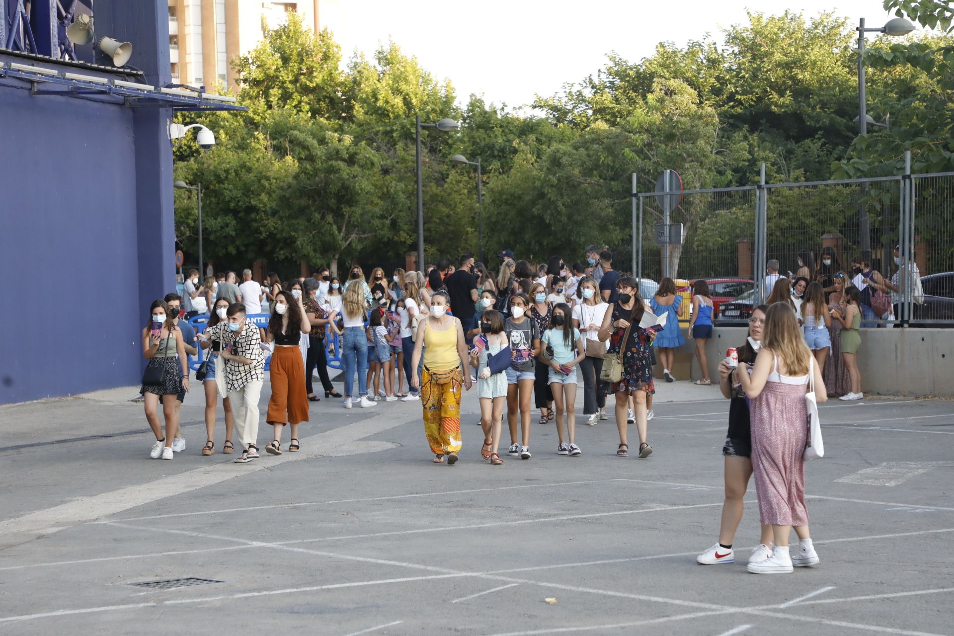 Concierto de Aitana en València, el último antes de la reducción de aforo