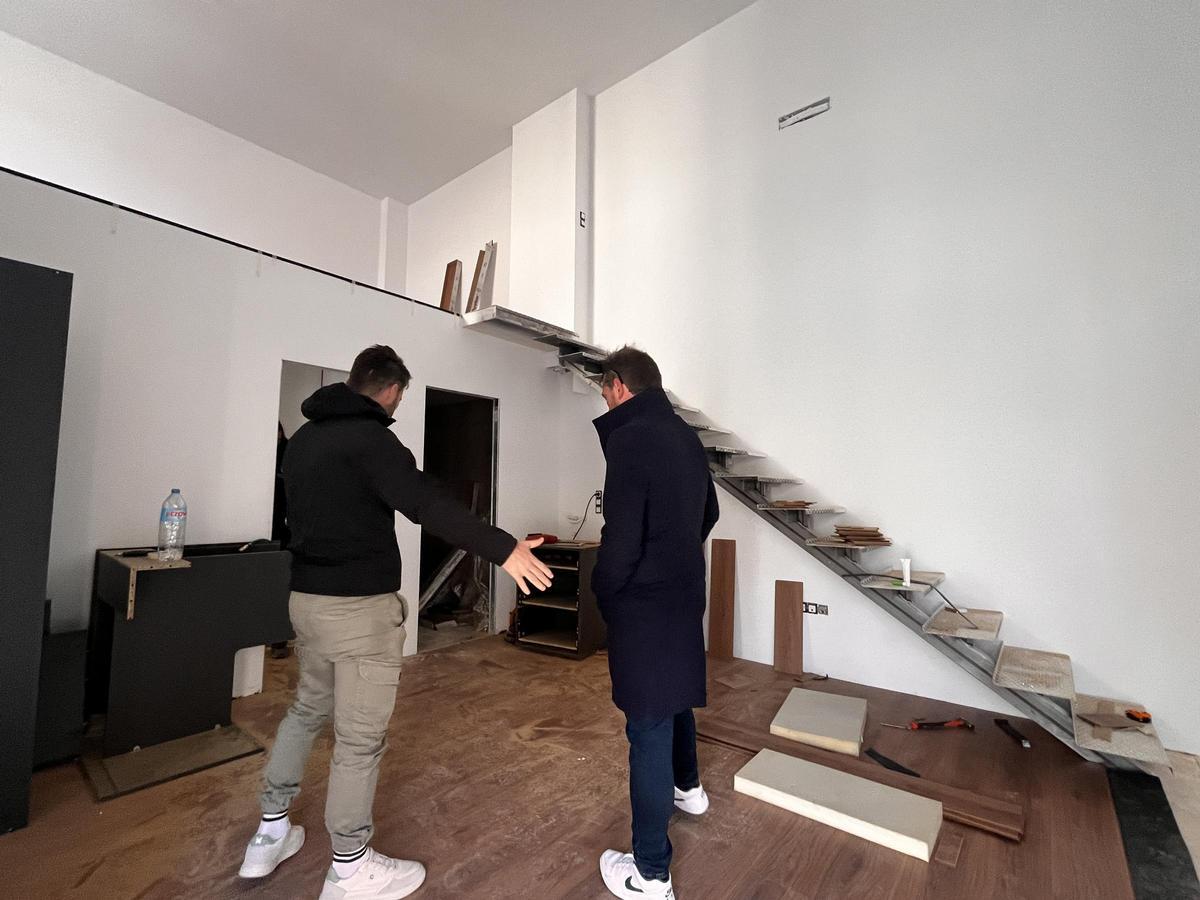 Un local comercial convertido en vivienda en Petrer