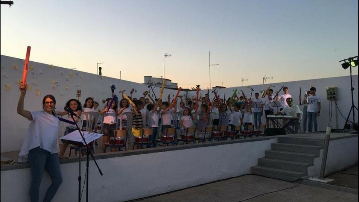 En las jornadas por la música, los niños y niñas de El Carpio también son protagonistas