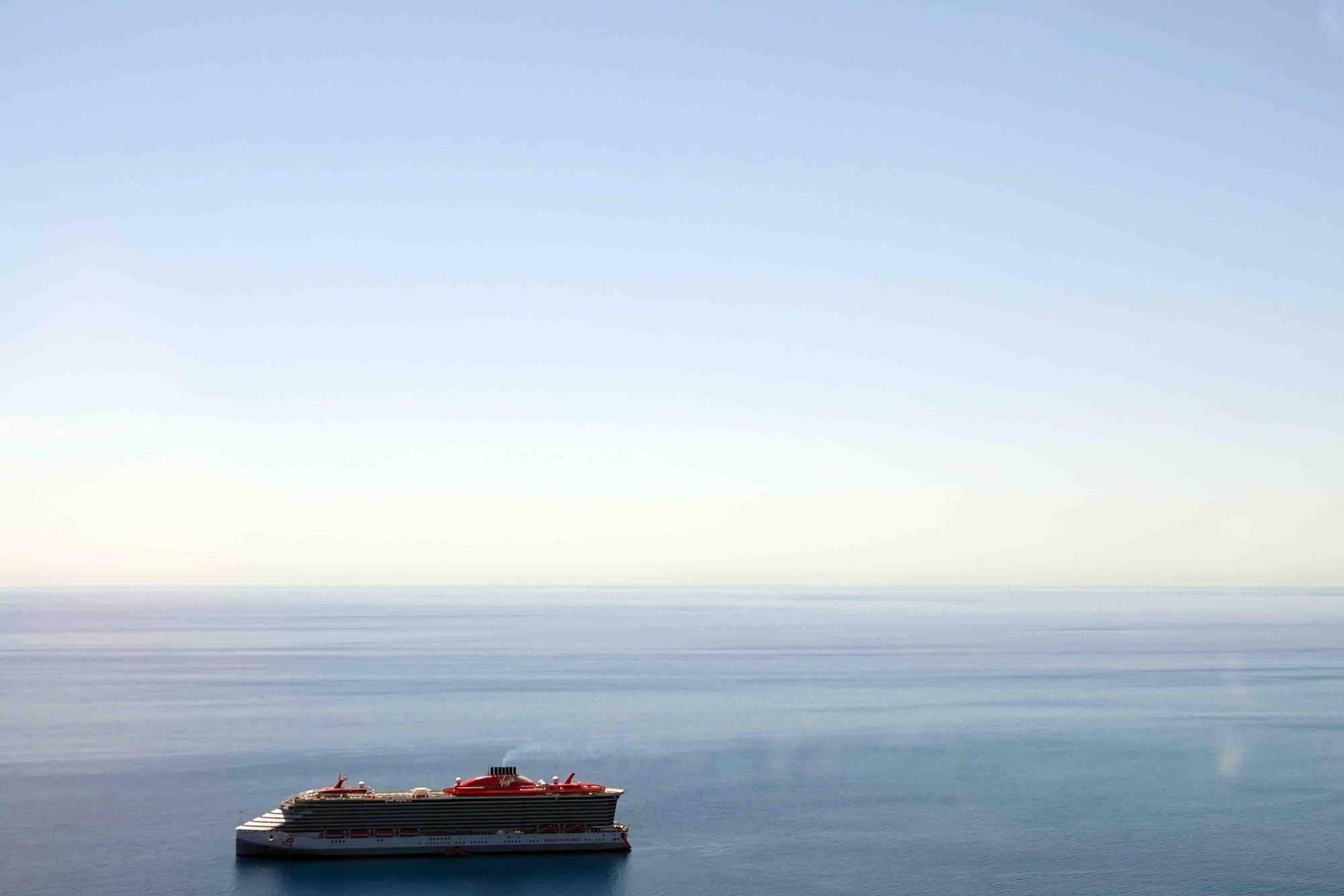 Un crucero en la costa de Málaga