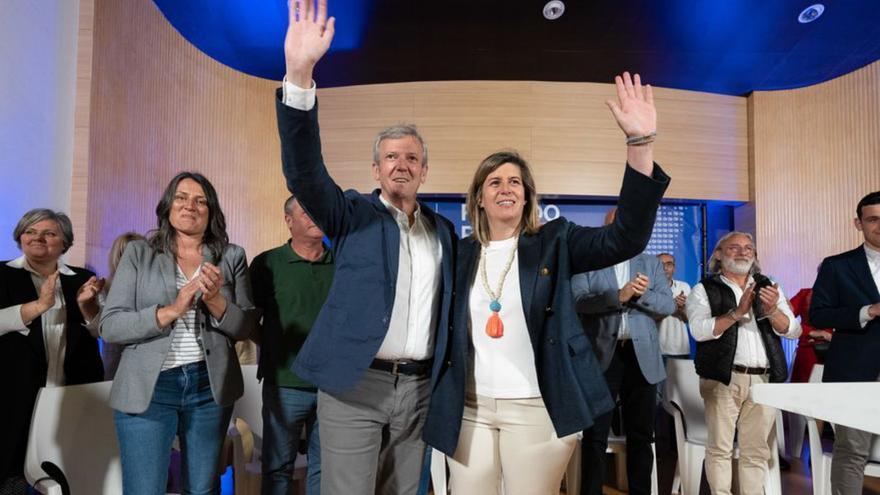 Rueda y Vázquez, en la presentación de la candidatura.  | // LA OPINIÓN