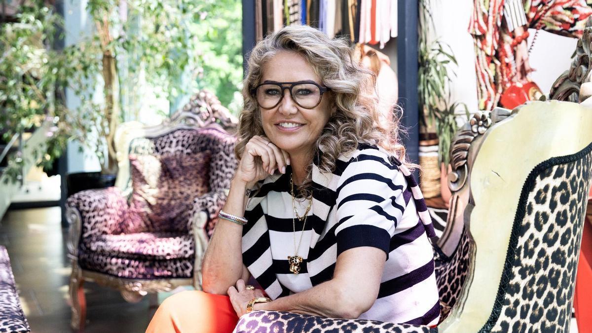 Maite Gassó Casademunt, directora creativa i filla de la fundadora de la firma Lola Casademunt, a la seu de Cardedeu.