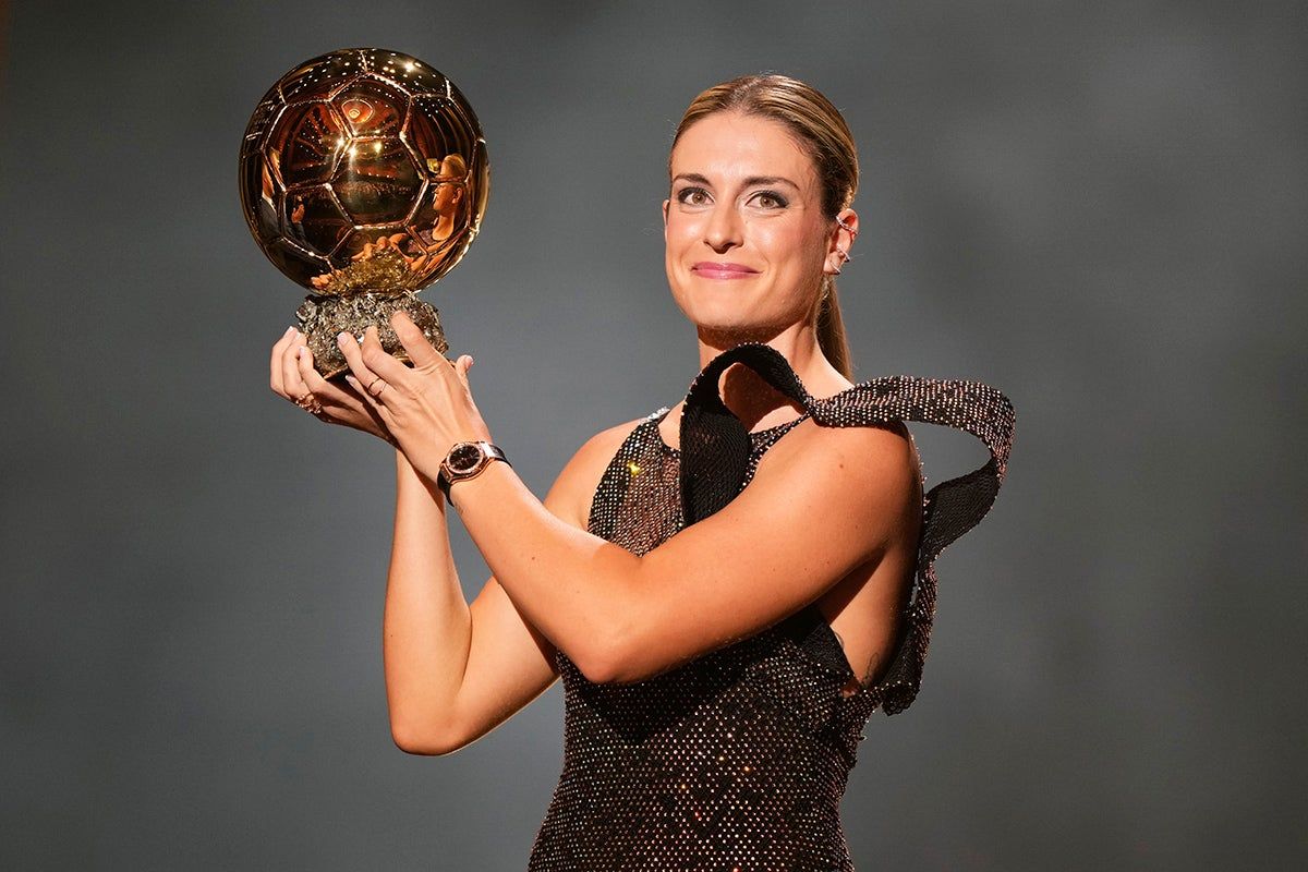 La futbolista Alexia Putellas premiada con el Balón de Oro 2022