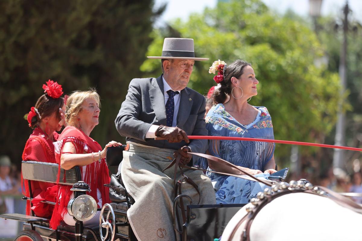 El arte ecuestre toma los Jardines del Alcázar de los Reyes Cristianos para dar el pistoletazo de salida a la Feria de Nuestra Señora de la Salud
