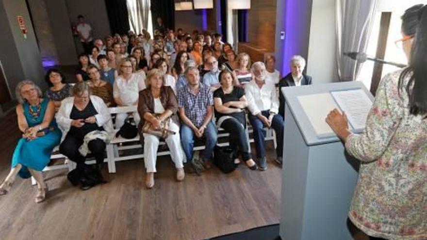 L&#039;acte de presentació del llibre, ahir a la tarda.