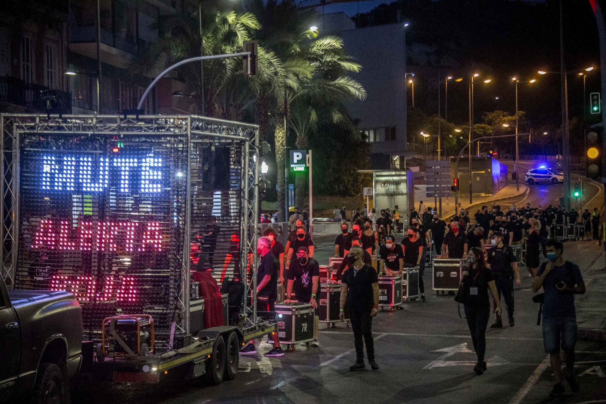 Manifestación de Alerta Roja