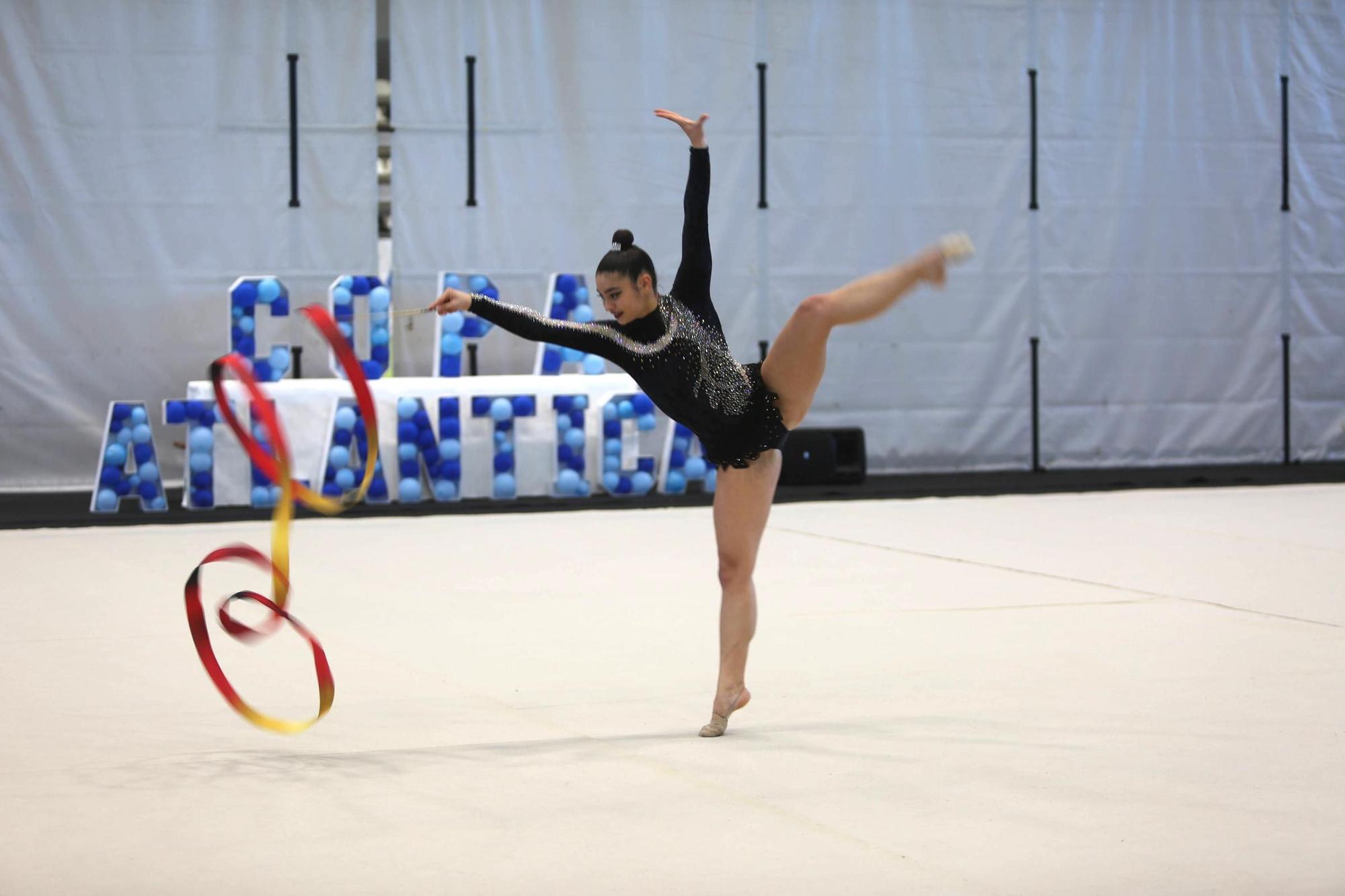 Así se vivió la primera Copa Atlántica de gimnasia rítmica en Lalín