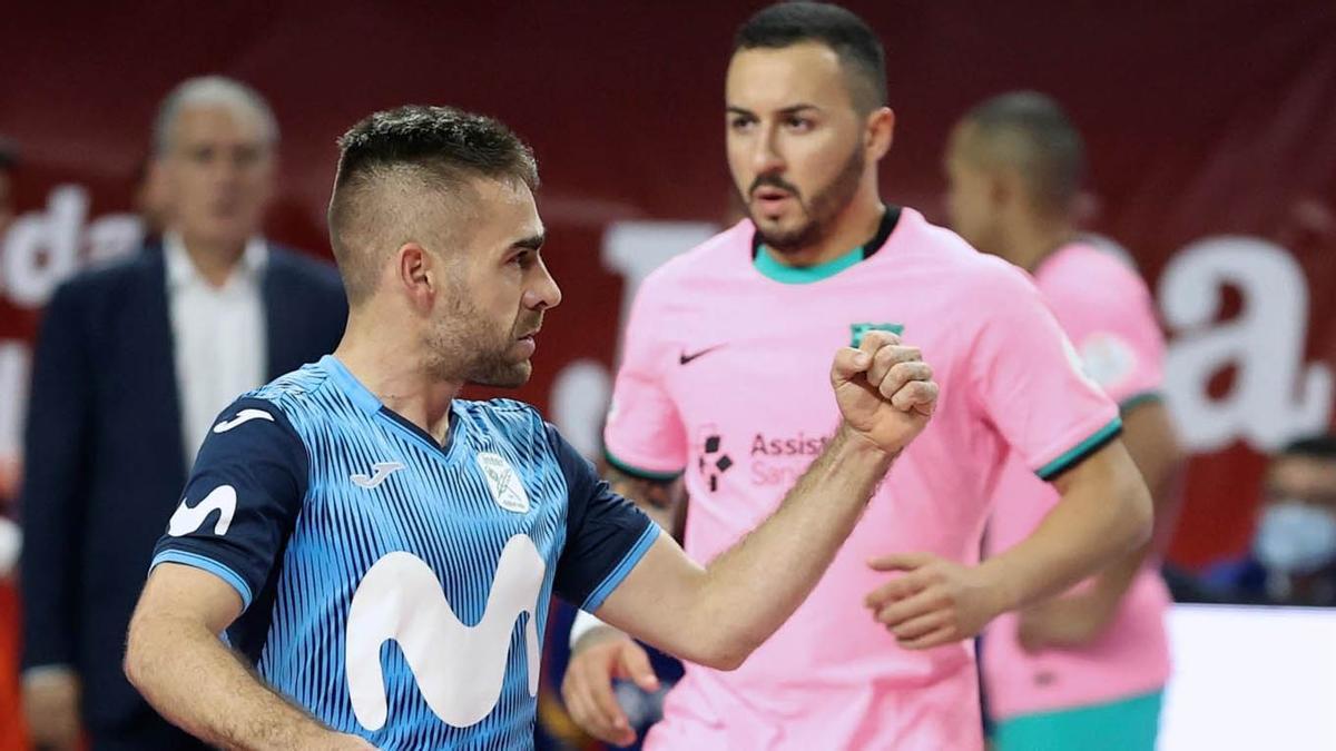 Cecilio marcó un gol clave en la Supercopa