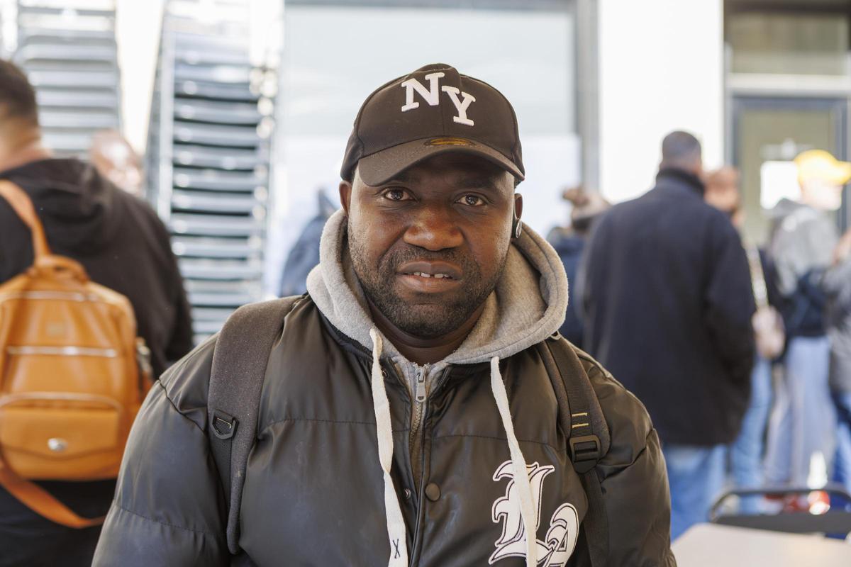 L'Ousmane creu que el procés li pot millorar molt la vida
