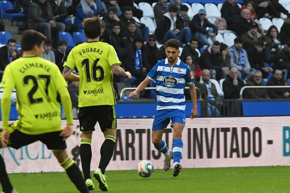 El Dépor cae 1-3 ante el Zaragoza