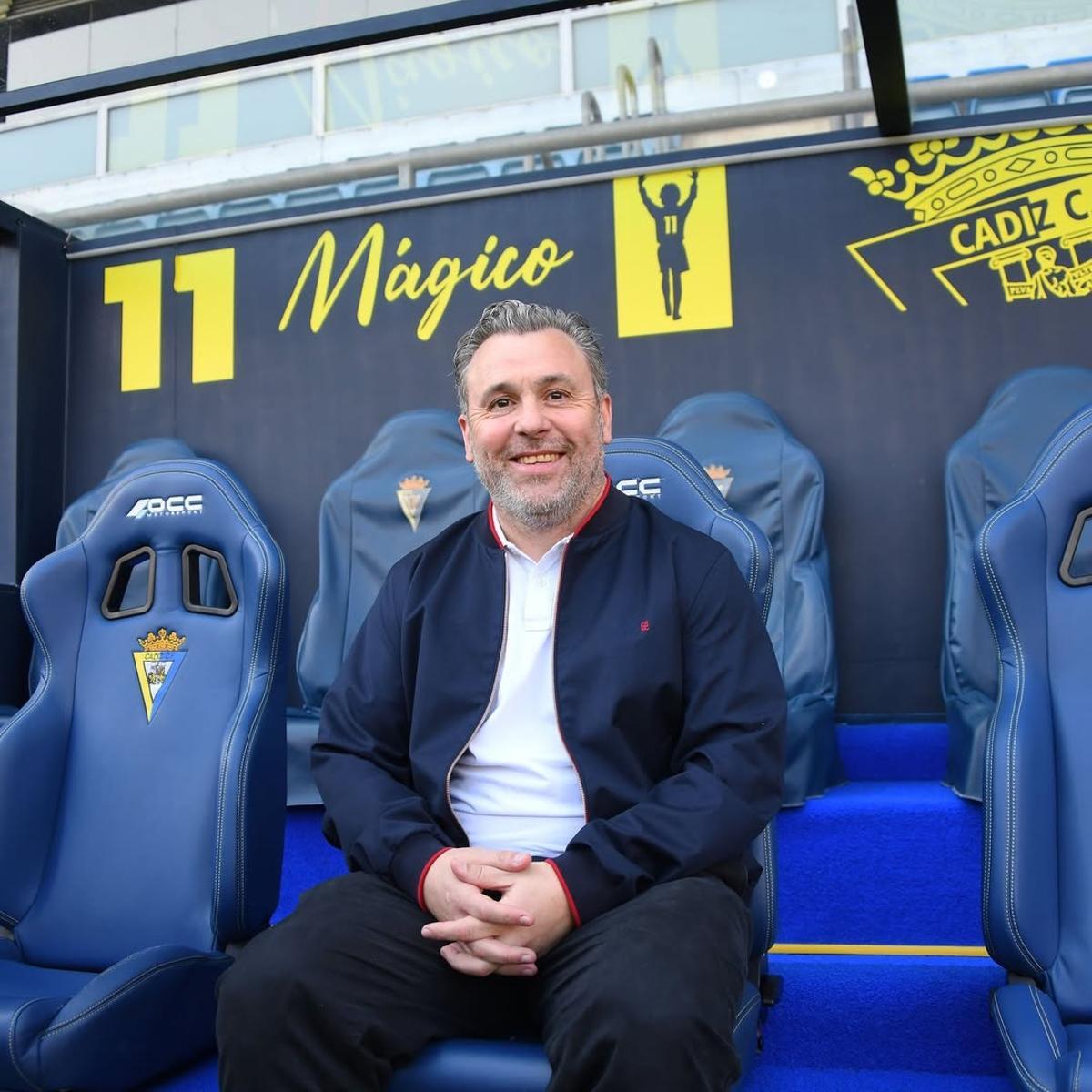 Sergio González, nuevo entrenador del Cadiz CF.
