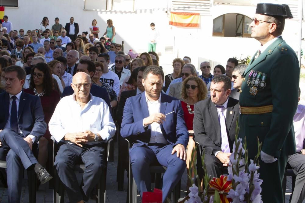 Festividad del Pilar en el cuartel de la Guardia Civil de Xàtiva