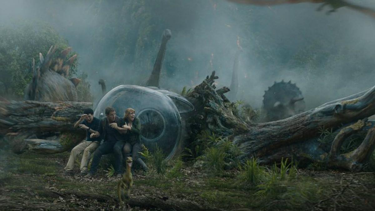 Fotograma del trailer de la próxima entrega de la saga Jurassic.