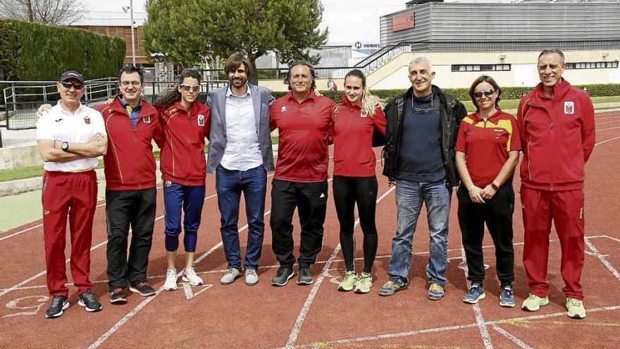 Una pista de entrenamiento en el Príncipes