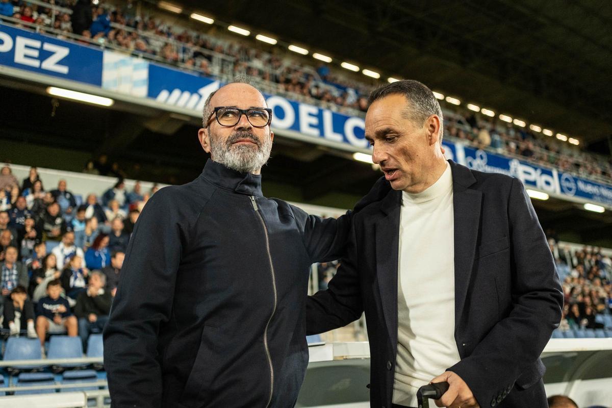 Álvaro Cervera y José Luis Oltra.