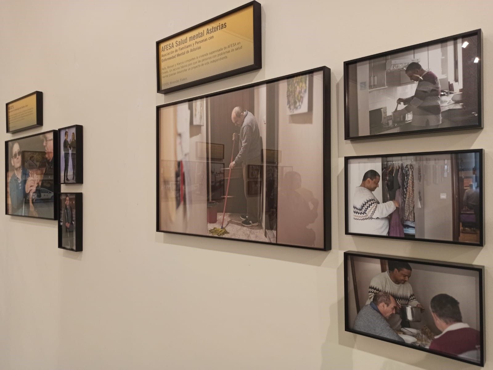 "Nuestros vecinos invisibles", la gran exposición sobre la acción social que se puede ver en Pola de Siero