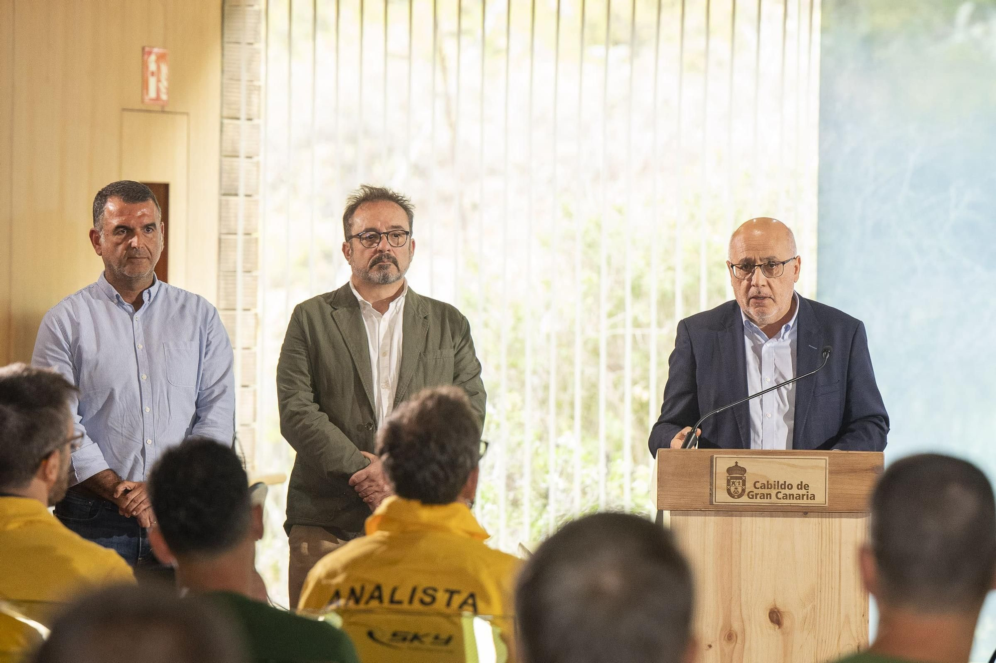 Presentación de la campaña contra incendios del Cabildo de Gran Canaria
