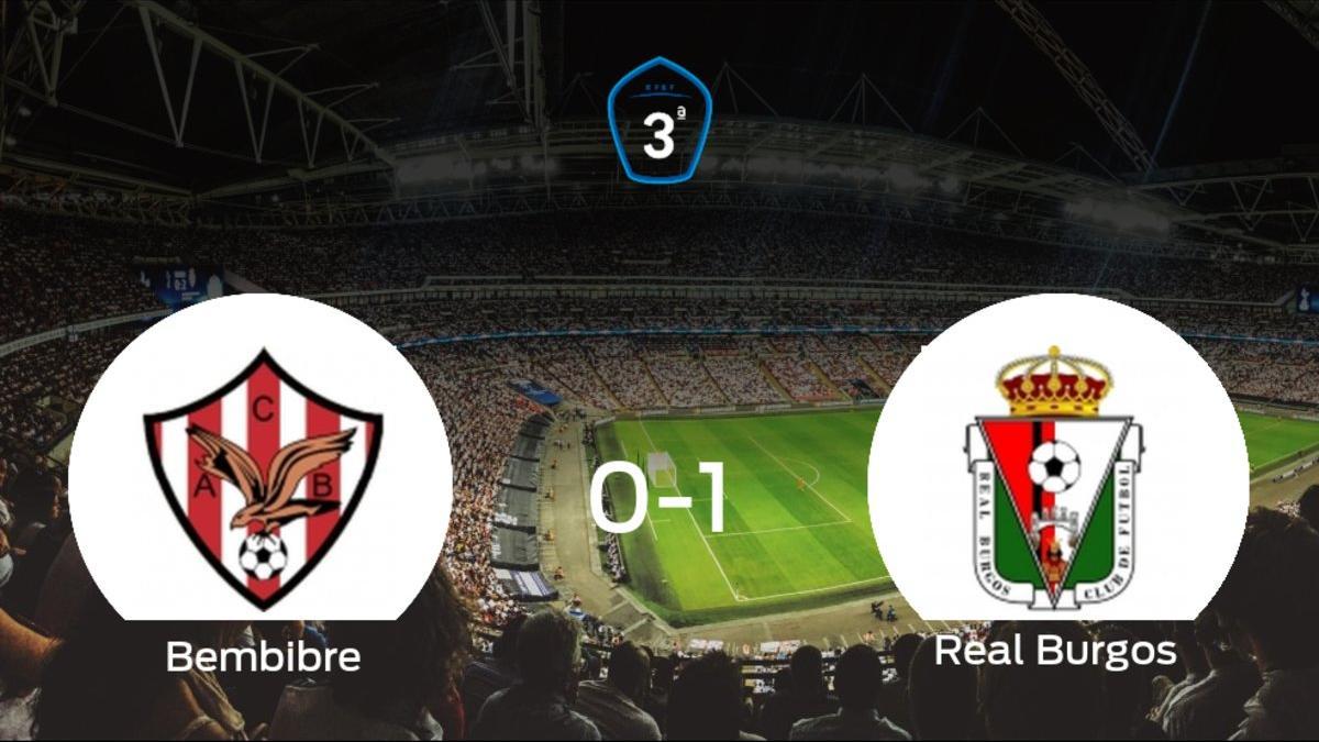 El Real Burgos CF se queda con los tres puntos tras ganar 0-1 al Atl. Bembibre