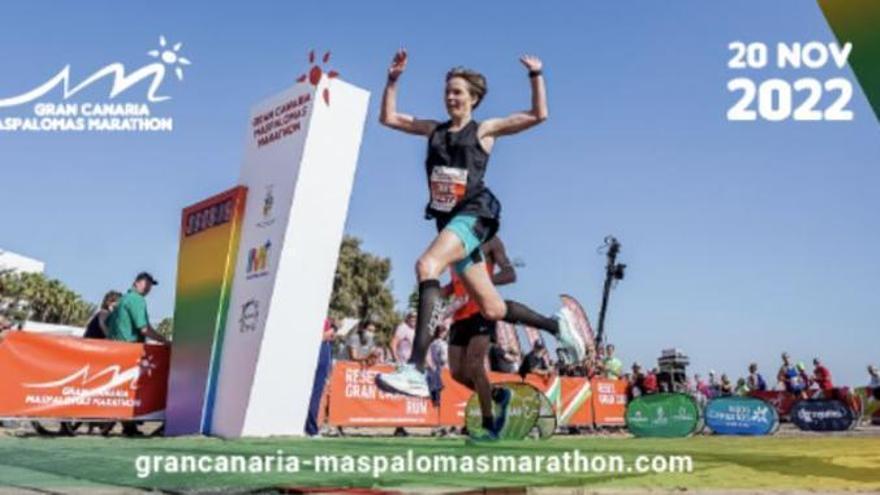 Imagen promocional de la 3K Gran Canaria Accesible Maspalomas Marathon