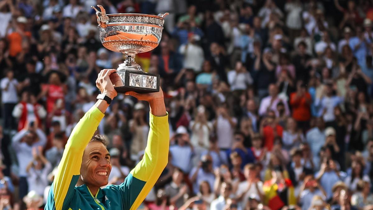 Rafa Nadal es el 'rey' de Ronald Garros con 14 títulos