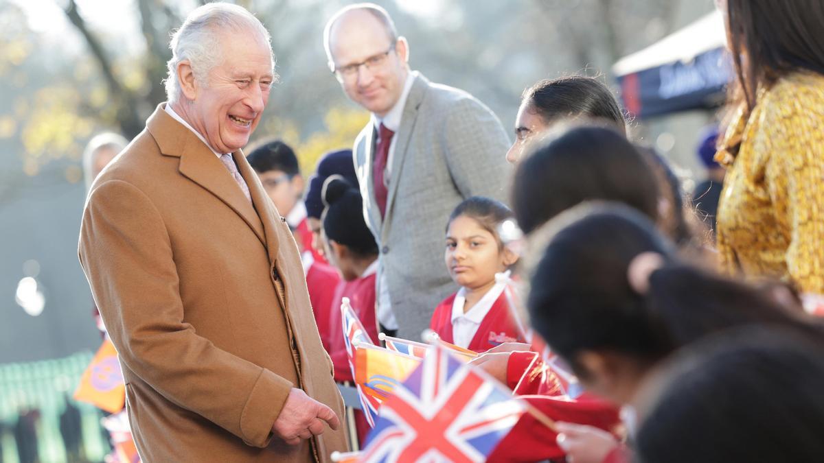 El rey Carlos III de Inglaterra.