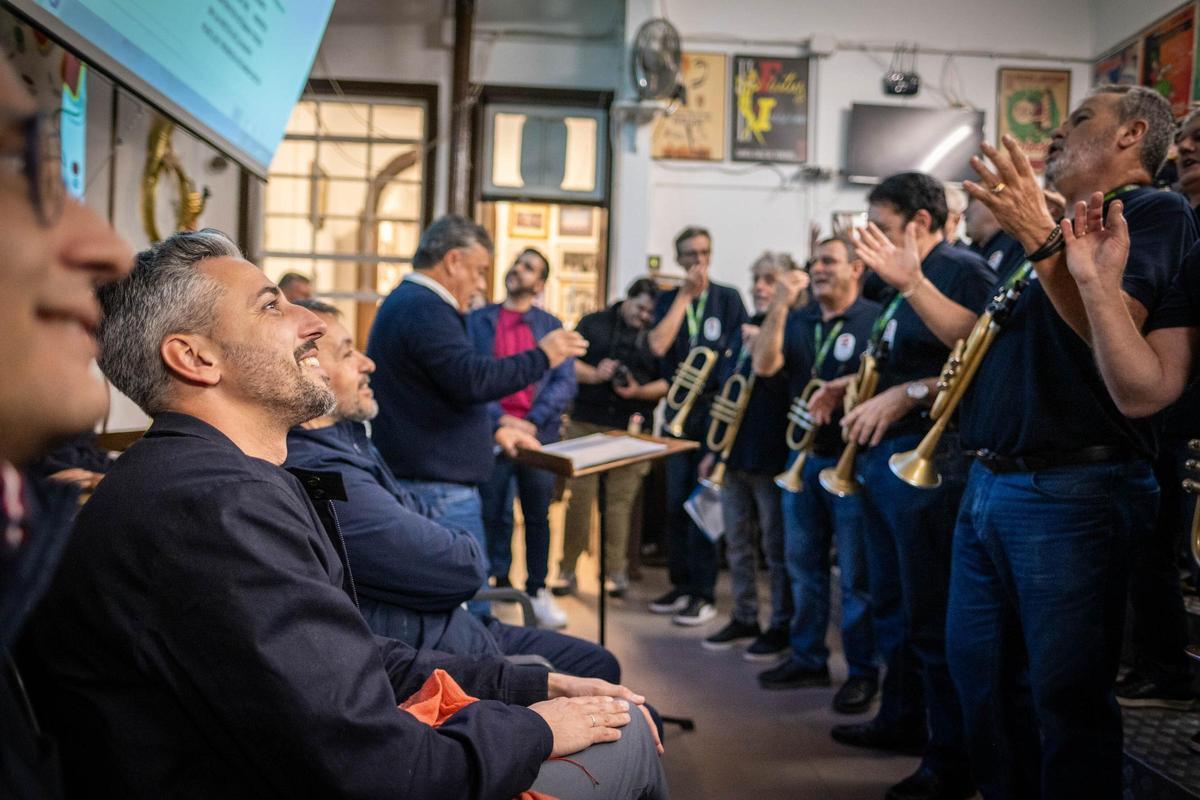 Visita oficial a los grupos del Carnaval de la calle de La Noria Visita oficial a los grupos del Carnaval de la calle de La Noria