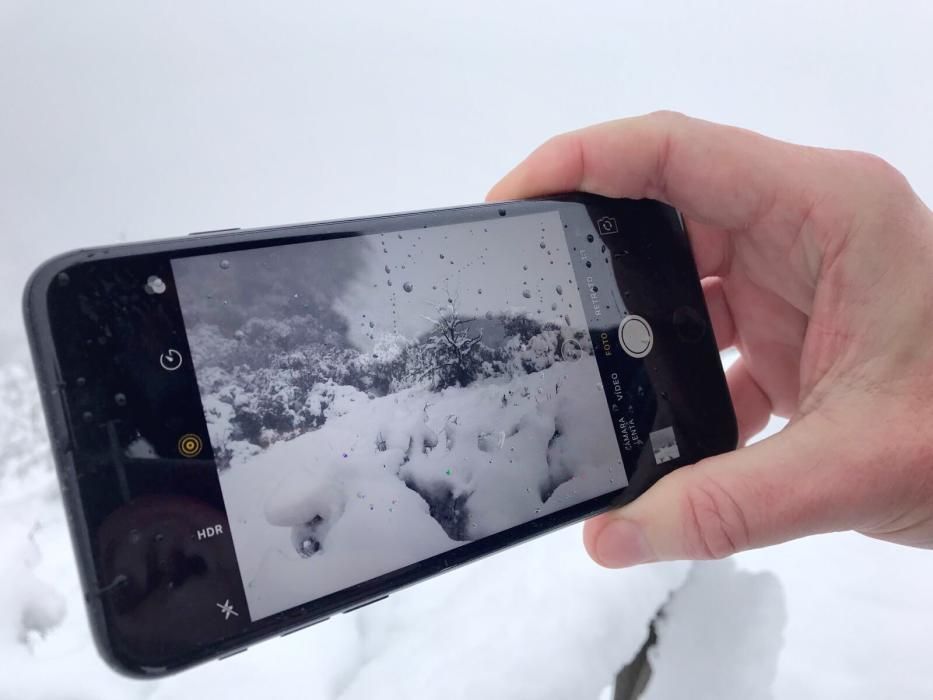 Vuelve a nevar en las montañas alicantinas