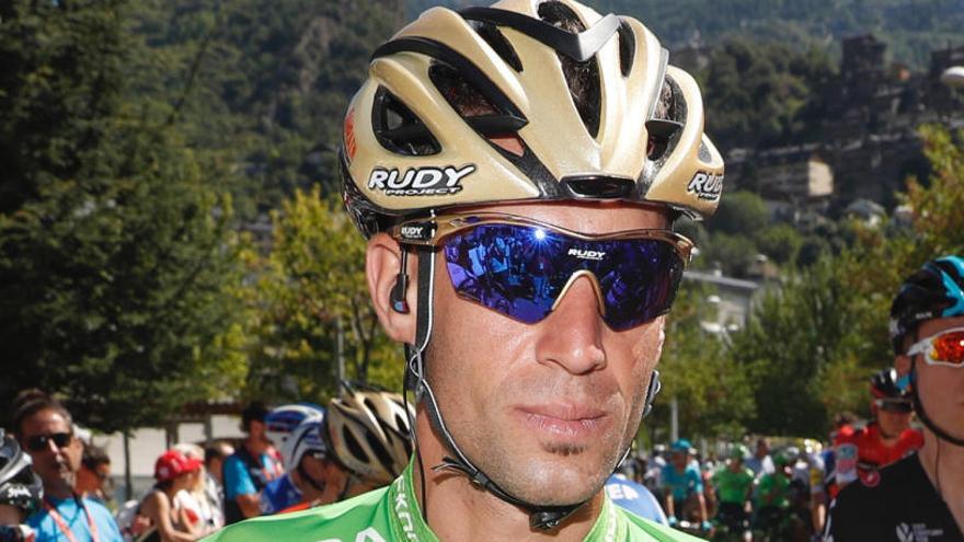 El ciclista italiano Vincenzo Nibali.