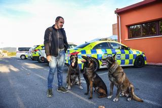 La unidad canina de la Policía Local de Plasencia se renueva con un pastor holandés