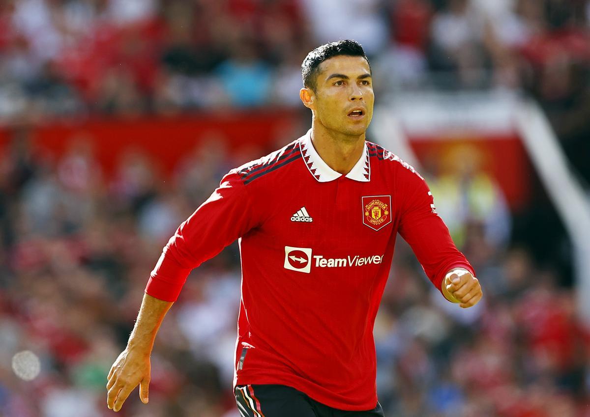Cristiano Ronaldo, durante el encuentro ante el Rayo Vallecano.
