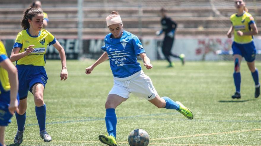 Pauli Bohigas va fer el primer gol de les blaves al Vallès | ARXIU/MARC DOMINGO SERRA