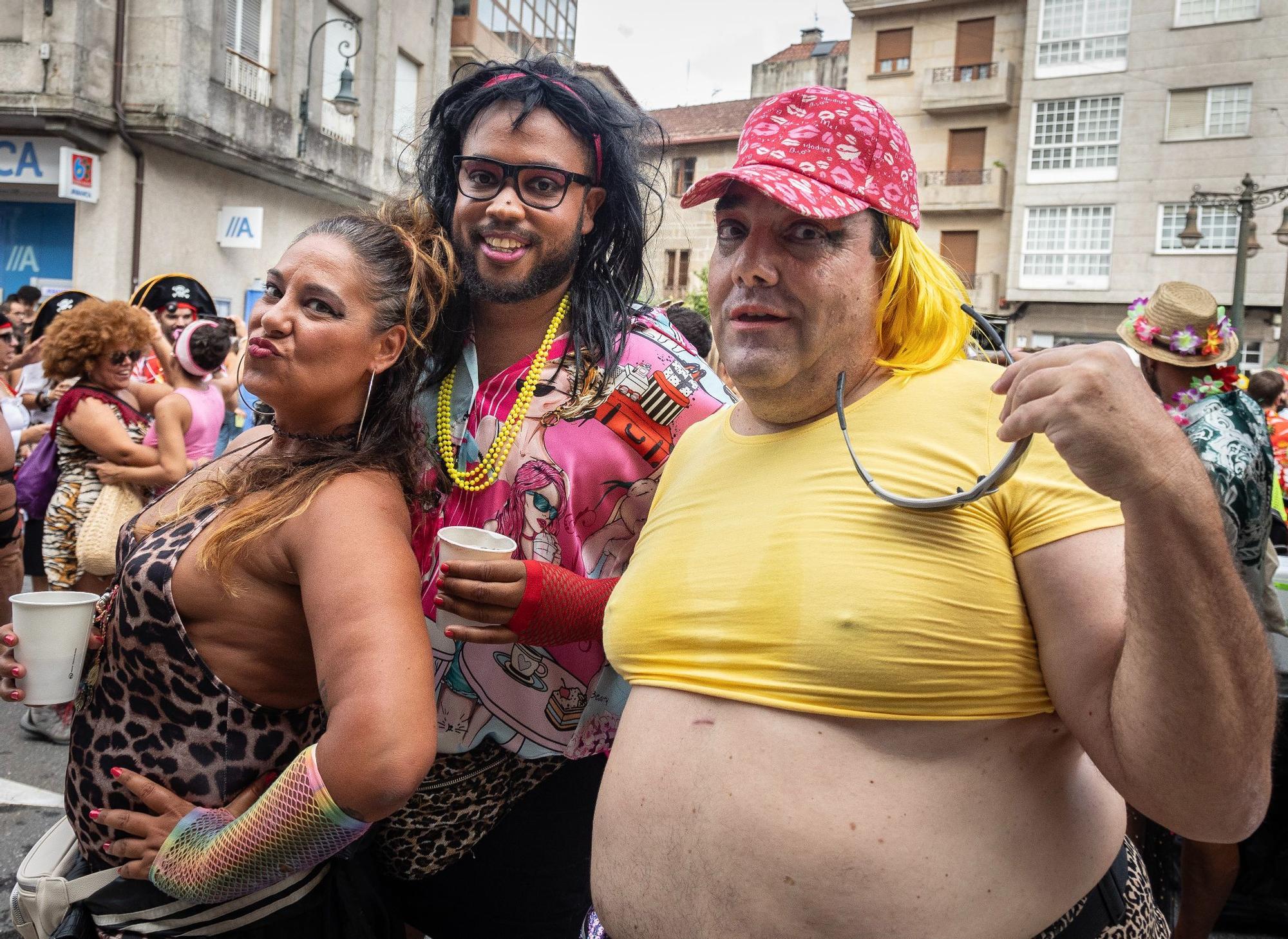 Los cielos se abrieron en Redondela para el Carnaval de Verano