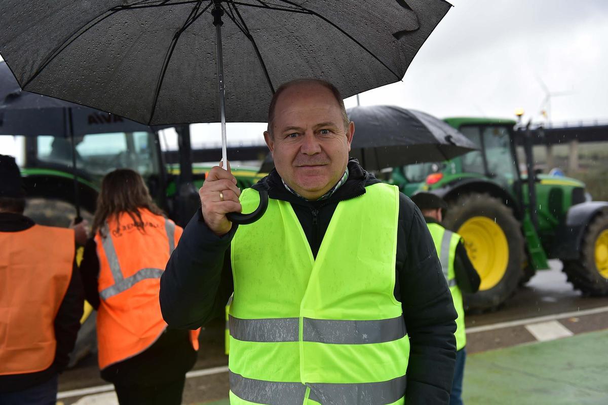 Maximiano Alcón, secretaria de organización de UPA UCE Extremadura, en Plasencia.