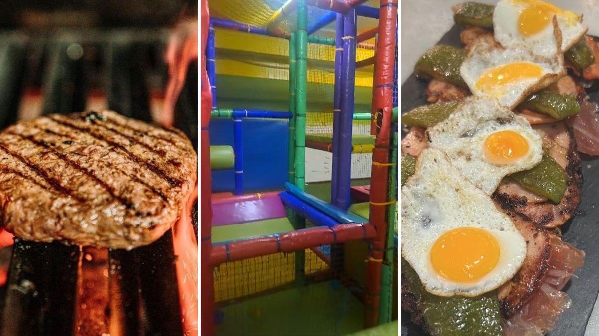 El restaurante de Málaga con toboganes, colchonetas y los mejores platos caseros
