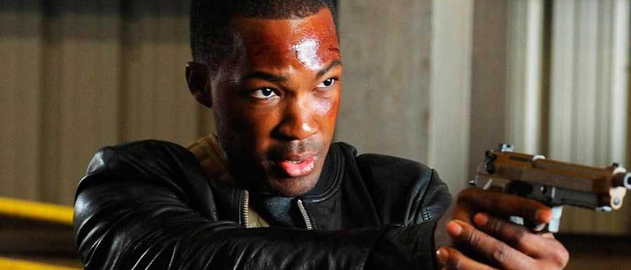 Corey Hawkins, listo para pegar tiros.