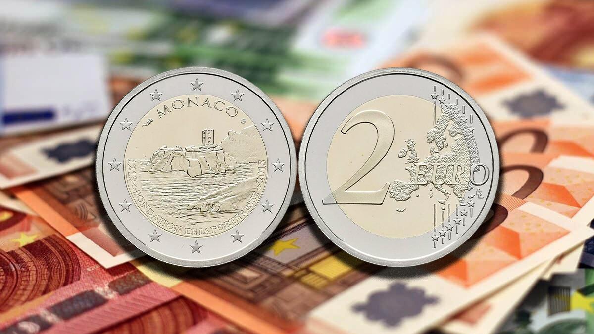 Moneda de 2 euros de Mónaco