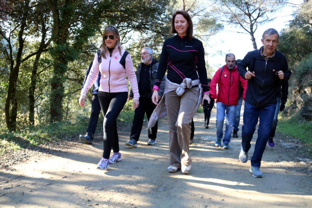 Acord entre Girona i Celrà per compartir el castell de Sant Miquel