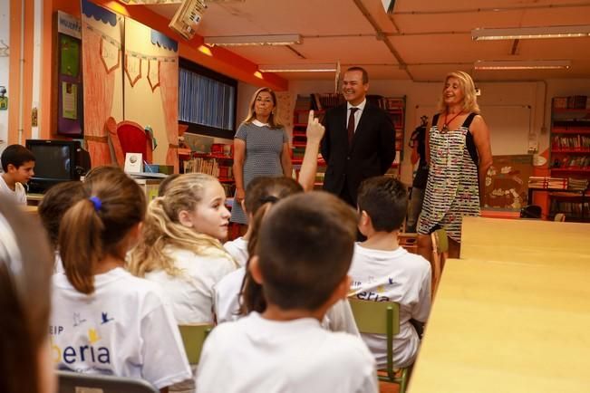 Inauguración del curso escolar de Infantil y Primaria en el CEIP Iberia