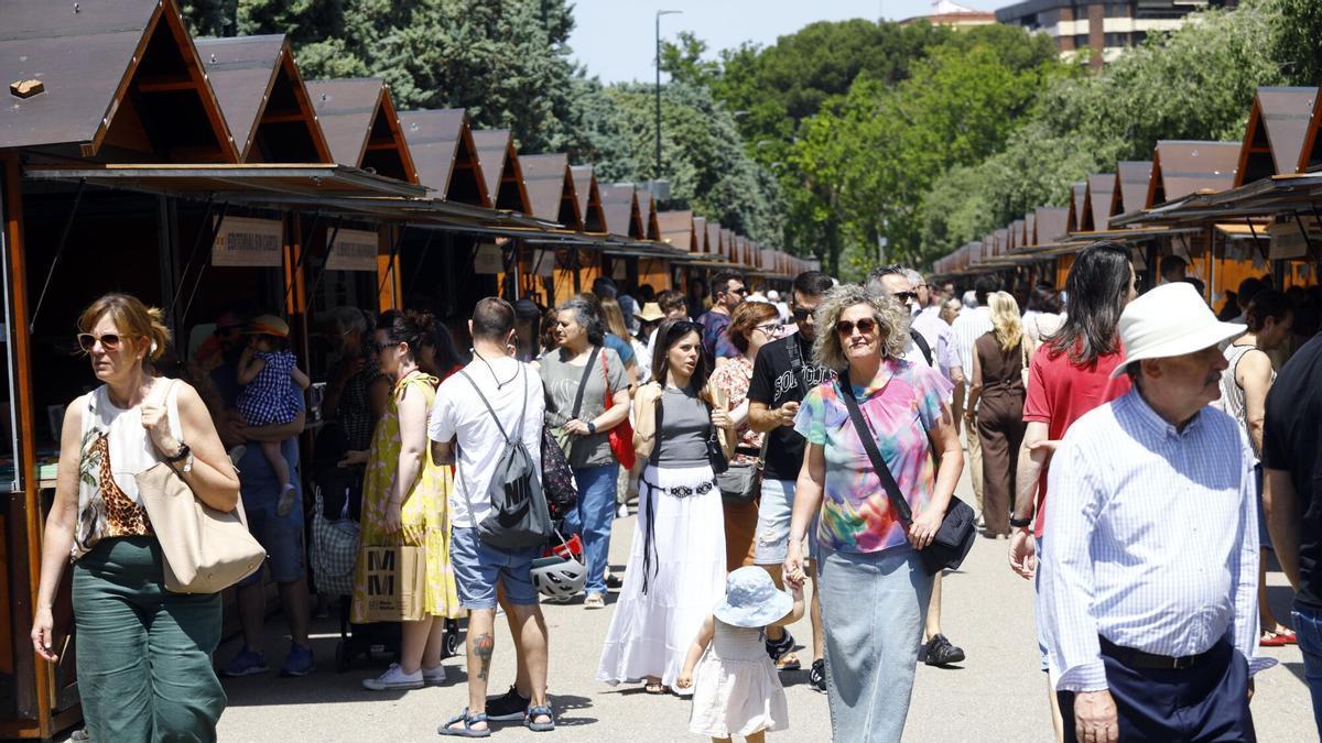 Feria del Libro en el Parque Grande de José Antonio Labordeta