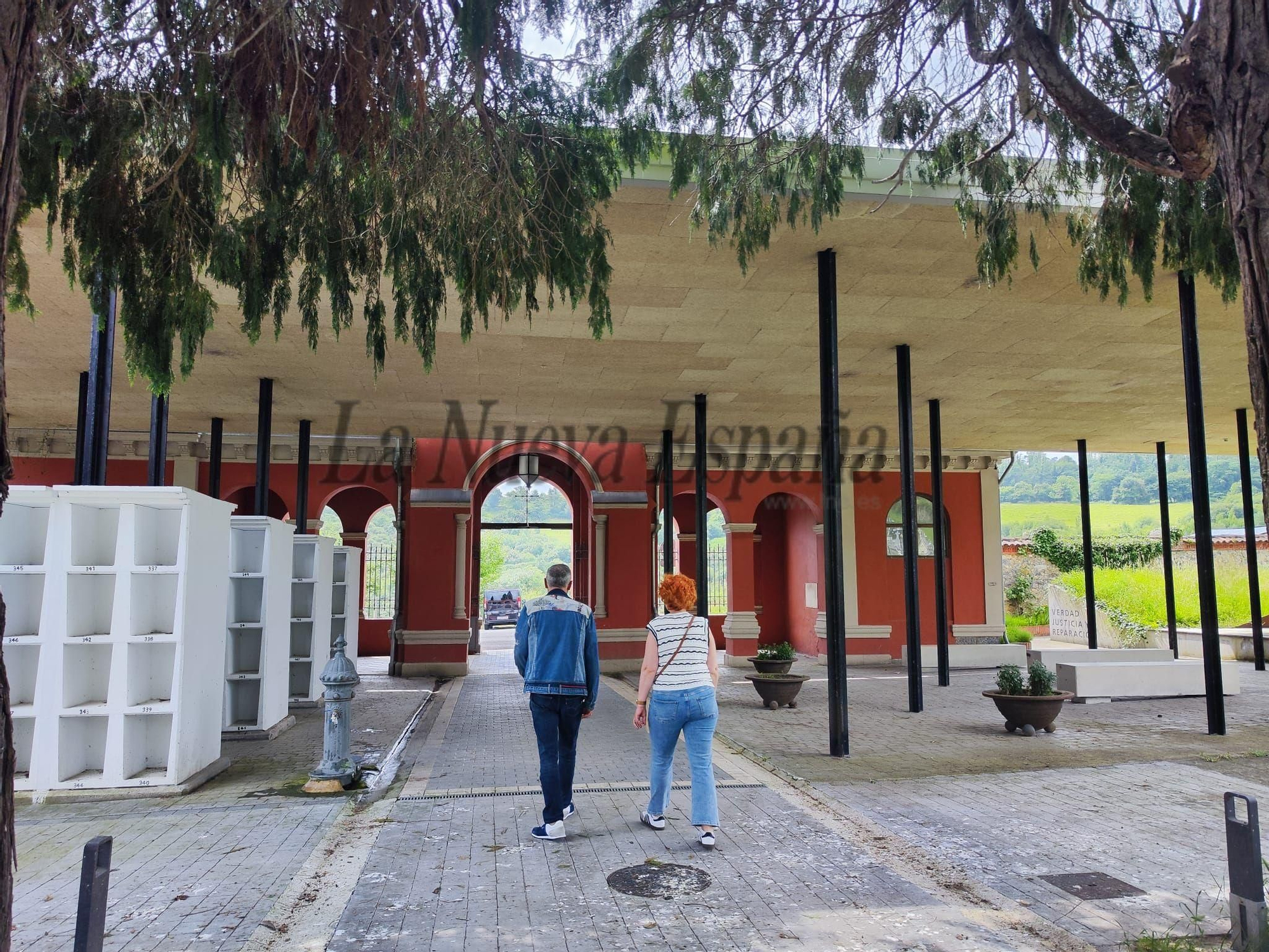 El camposanto de Grado, en imágenes